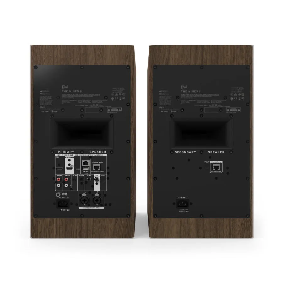 KLIPSCH THE NINES II WALNUT Aktīvā akustiskā sistēma