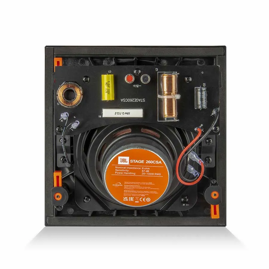 JBL STAGE 260CSA BLACK Griestos Iebūvējamā akustiskā sistēma