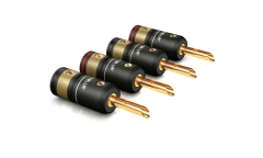 VIABLUE™ Item-No.: 30106 T6S BANANA PLUG 4 gab. SPRAUDŅI / KONEKTORI