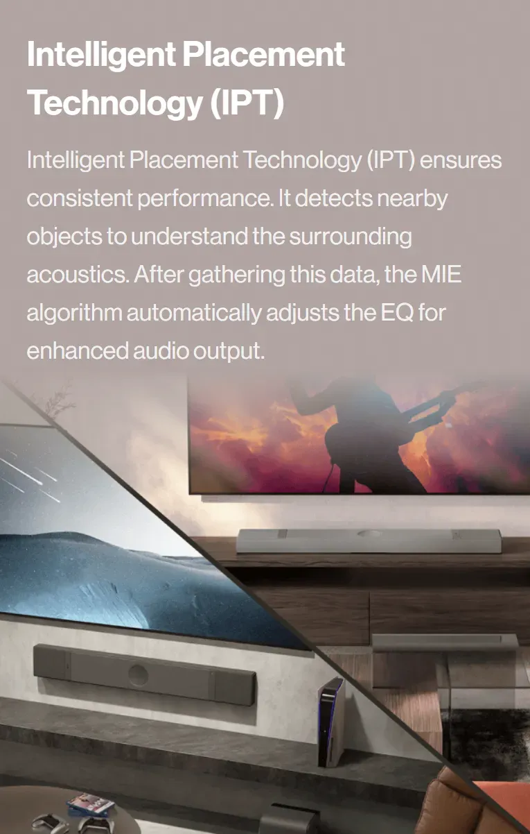 KEF XIO SLATE BLACK Soundbars