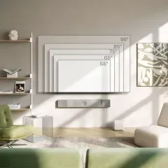 KEF XIO SILVER GREY Soundbars