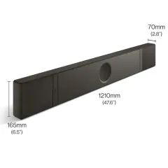 KEF XIO SLATE BLACK Soundbars
