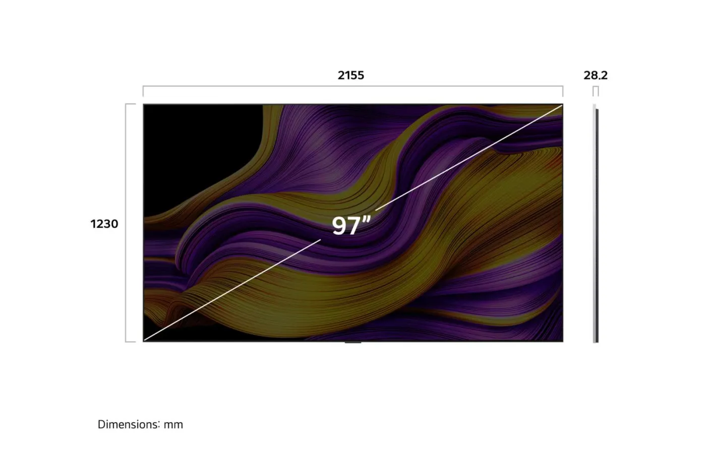 LG OLED97G51LW OLED TV OLED