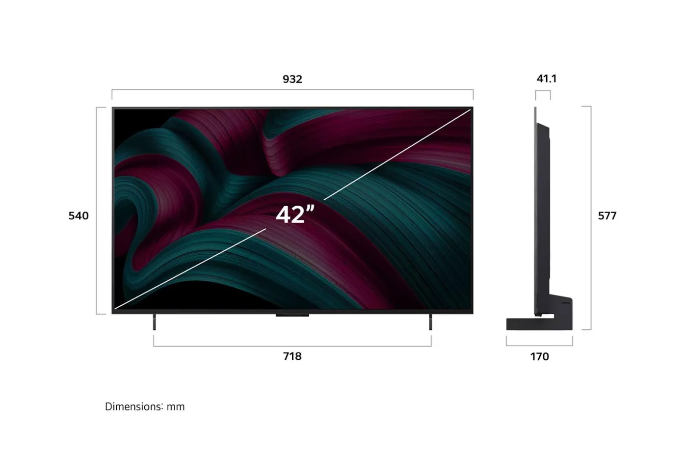 LG OLED42C51LA OLED TV OLED