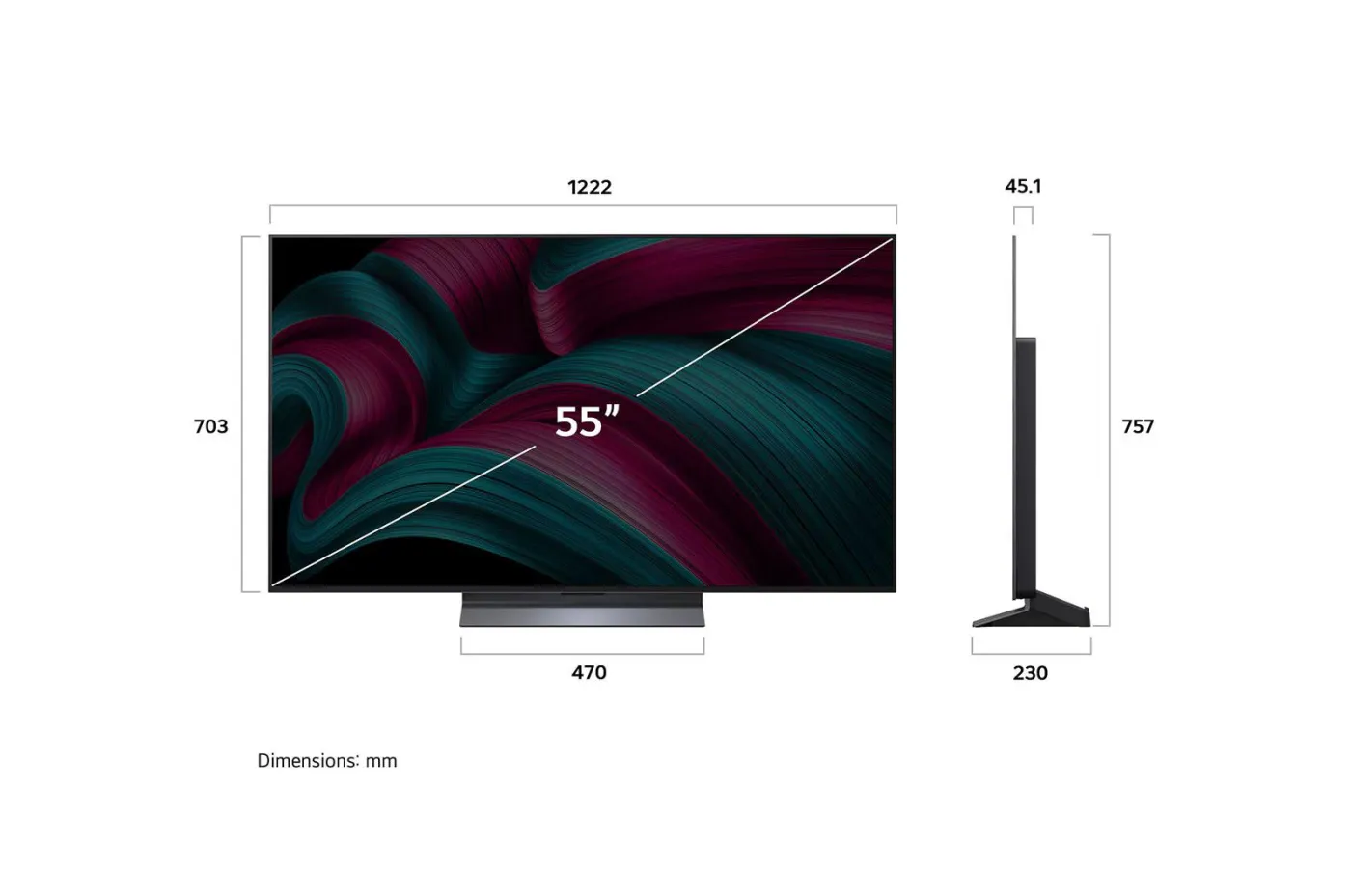 LG OLED55C51LA OLED TV OLED