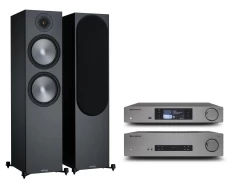 Cambridge Audio CXA61 / CXN100 / Monitor Audio Bronze 500 Black Komplekts