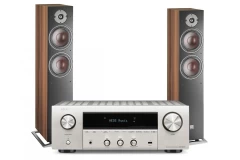 DENON DRA-900H Premium Silver / DALI OBERON 7 Dark Walnut Komplekts