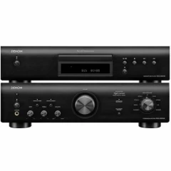 DENON PMA-600NE Black Stereo pastiprinātājs / DCD-600NE Black CD atskaņotājs Komplekts