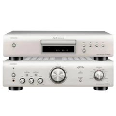 DENON PMA-600NE Premium Silver Stereo pastiprinātājs / DCD-600NE Premium Silver CD atskaņotājs Komplekts