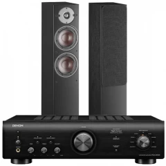 DENON PMA-600NE Stereo pastiprinātāja / DALI OBERON 5 BLack Komplekts