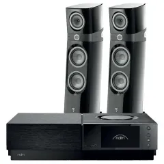 FOCAL SOPRA N°3 BLACK LACQUER / NAIM UNITI NOVA PE Komplekts