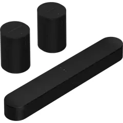 SONOS BEAM/2 ERA 100 BLACK Komplekts