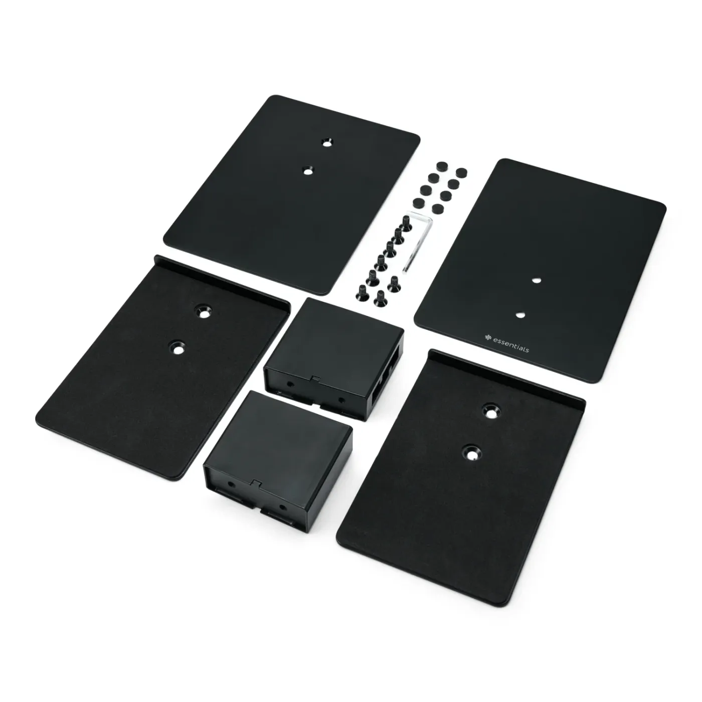 ESSENTIALS KONTUR 10 BLACK Speaker Table Stand Akustisko sistēmu statne