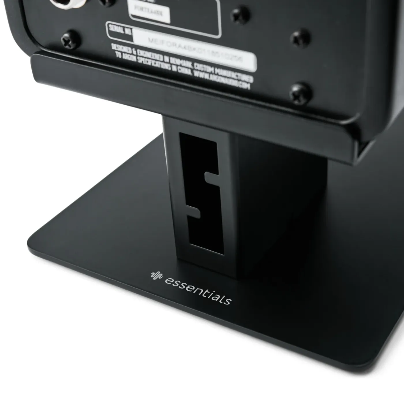 ESSENTIALS KONTUR 10 BLACK Speaker Table Stand Akustisko sistēmu statne
