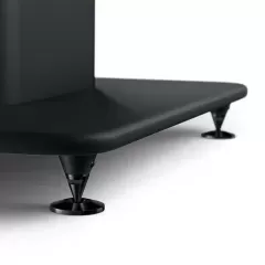KEF S2 FLOOR STAND BLACK Akustisko sistēmu statne