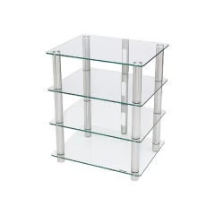 NORSTONE EPUR 4 HIFI Clear HiFi aparatūras statne HiFi aparatūras statne