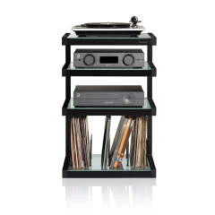 NORSTONE ESSE HIFI VINYL BLACK/FROSTED HiFi aparatūras statne