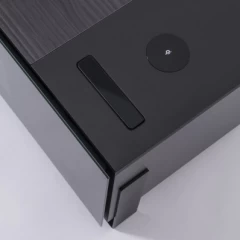 ERARD NAGA 1400 Carbon QI + 4 USB CHARGER TV/HiFi aparatūras statne