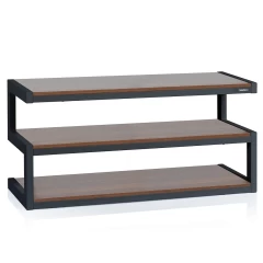 NORSTONE ESSE AV BLACK/WALNUT TV/HiFi aparatūras statne