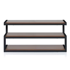 NORSTONE ESSE AV BLACK/WALNUT TV/HiFi aparatūras statne