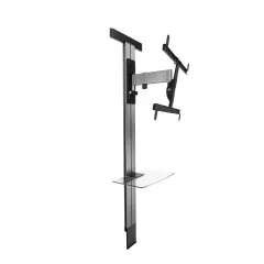 ERARD EXOSTAND 600 BLACK TV sienas stiprinājums / kronšteins