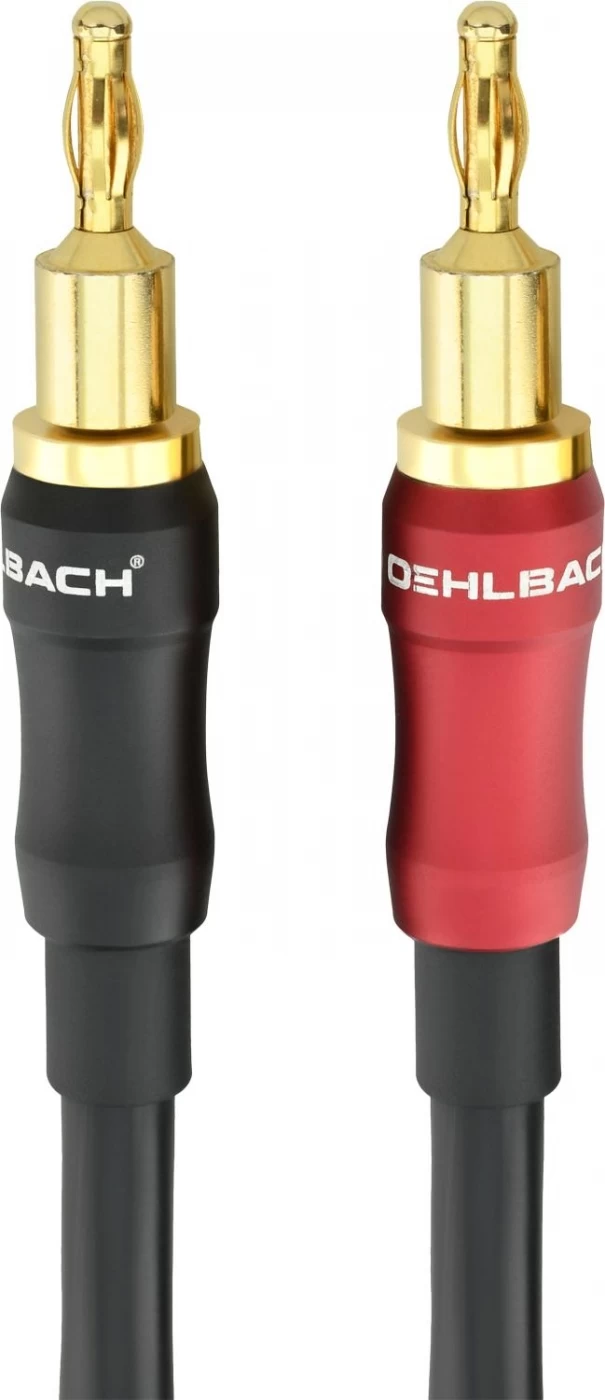 OEHLBACH Art. No. 10840 Transform Dual_plug Banana + Lug 2x2.0m AKUSTISKO SISTĒMU KABELIS