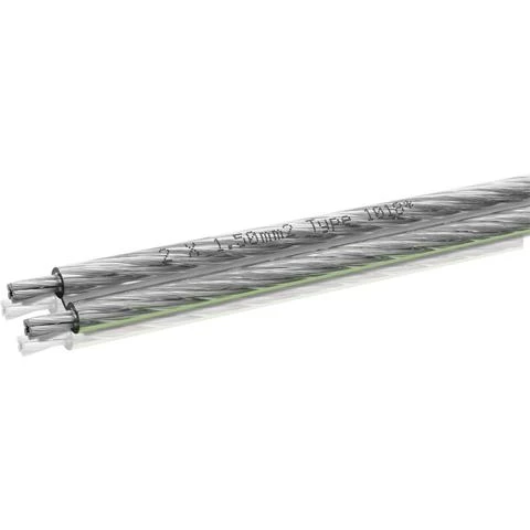 OEHLBACH Art. No. 1018 SILVERLINE 15 2x1,5mm², SILVER PLATED AKUSTISKO SISTĒMU KABELIS