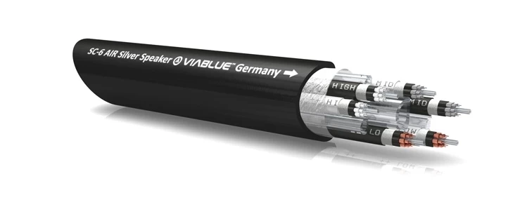VIABLUE™ Item-No.: 24945 SC-6 BI-WIRE T6s BAN 2x3m AKUSTISKO SISTĒMU KABELIS
