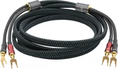 OEHLBACH Art. No. 10842 Transform Dual_plug Banana+Lug 2x5.0m AKUSTISKO SISTĒMU KABELIS