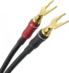OEHLBACH Art. No. 10842 Transform Dual_plug Banana+Lug 2x5.0m AKUSTISKO SISTĒMU KABELIS