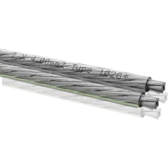 OEHLBACH Art. No. 1020 SILVERLINE 40  2x4,0mm², SILVER PLATED AKUSTISKO SISTĒMU KABELIS
