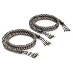 ViaBlue Item-No. 10509 SC-6 BI_AMPING T8 1pair 300cm Cobra AKUSTISKO SISTĒMU KABELIS
