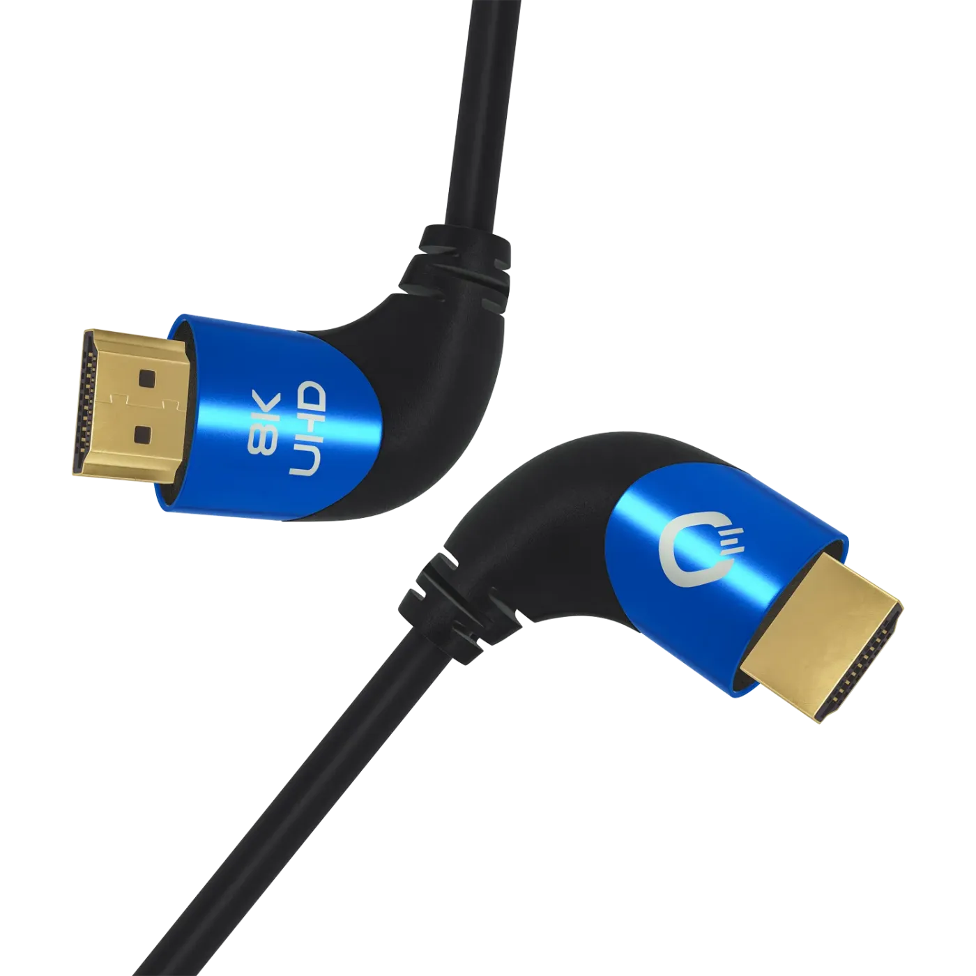 OEHLBACH Art. No. 42542 Shape Magic 90 UHD HDMI Cable 2.0m HDMI KABELIS