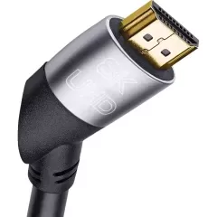 OEHLBACH Art. No. 140 Easy Connect UHD 2.0m Black HDMI KABELIS