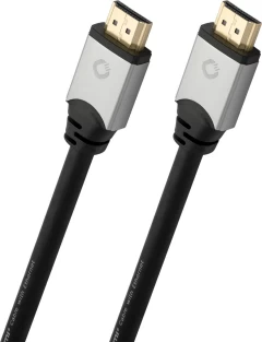 OEHLBACH Art. No. 52461 Black Magic HDMI Cable w. Eth. 1,2m HDMI KABELIS