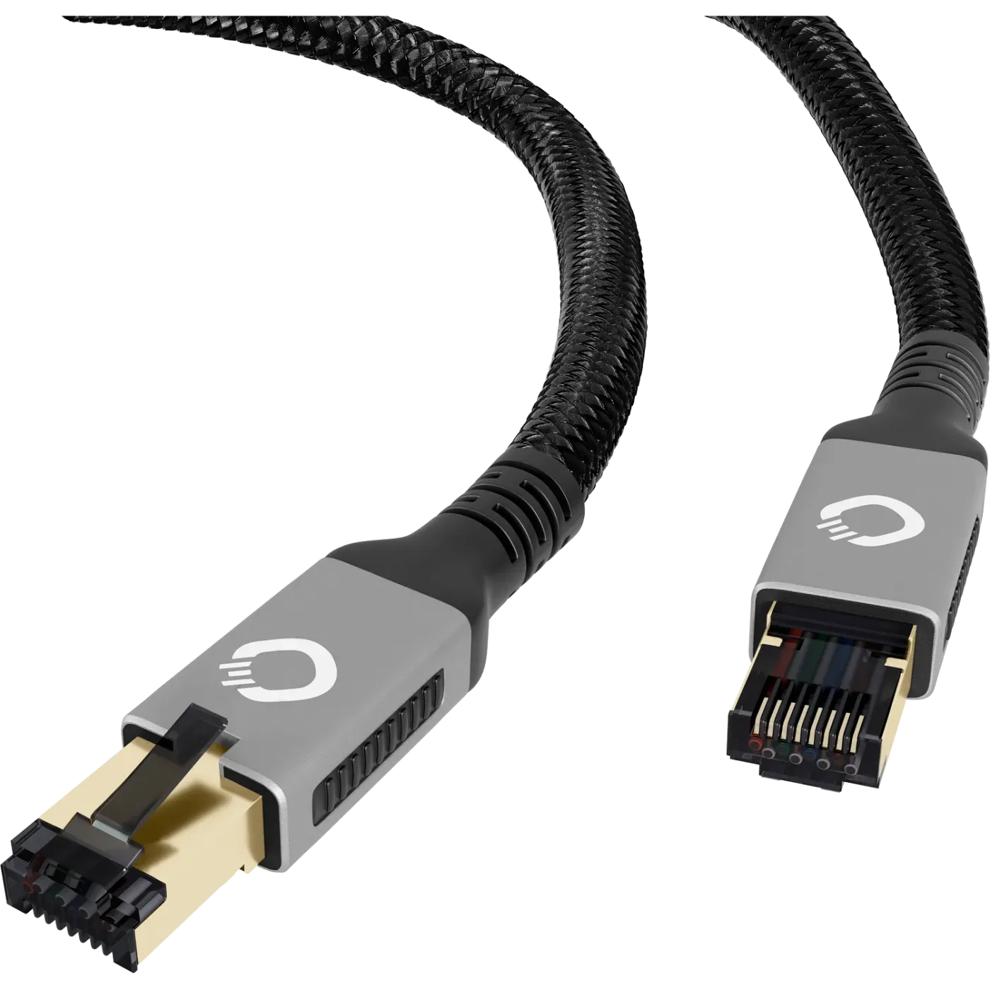 OEHLBACH Art. No. 13352 Stream Primus Cat 8.1 Streaming Network Cable 1.0m STARPBLOKU KABELIS
