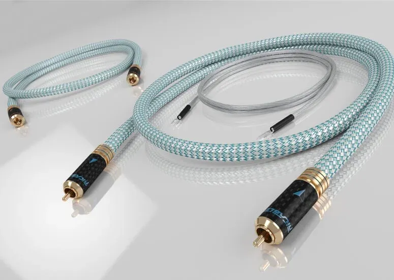 RICABLE COD: 12792 TS1 INVICTUS REFERENCE TURNTABLE Hi-End Cable (RCA) 1.0m STARPBLOKU KABELIS
