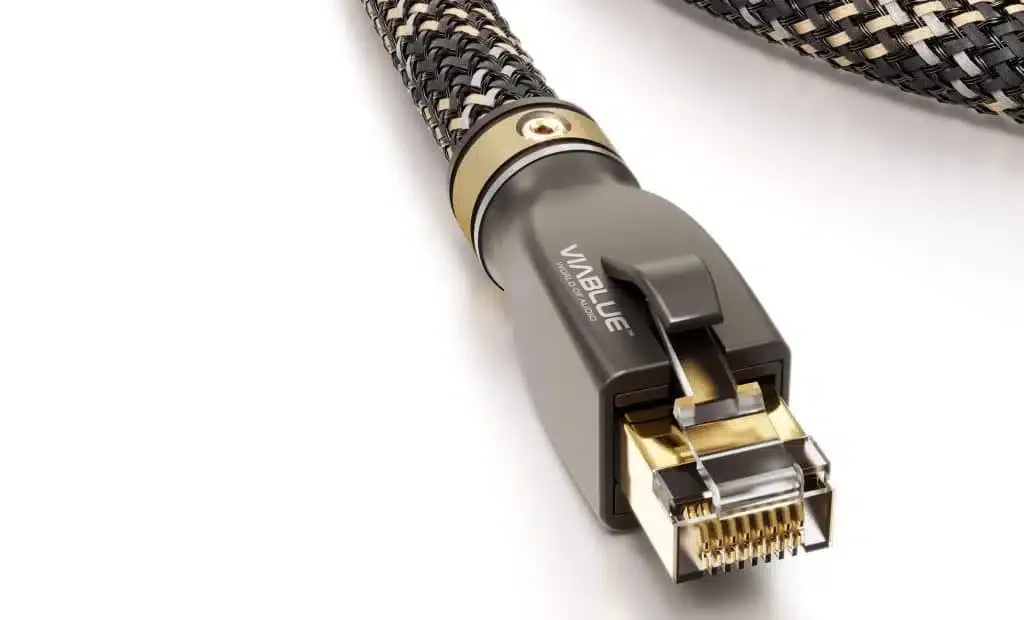 ViaBlue™ Item-No. 21908 EP-7 SILVER RJ-45 CAT6A 1pc. 100cm STARPBLOKU KABELIS