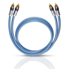 OEHLBACH Art. No. 13203 XXL® SERIES 2 LF AUDIO RCA PHONO CABLE 2 x 1.25m STARPBLOKU KABELIS
