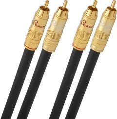OEHLBACH Art. No. 2046 NF 214 MASTER LF AUDIO RCA PHONO CABLE 2 x 0.7m STARPBLOKU KABELIS