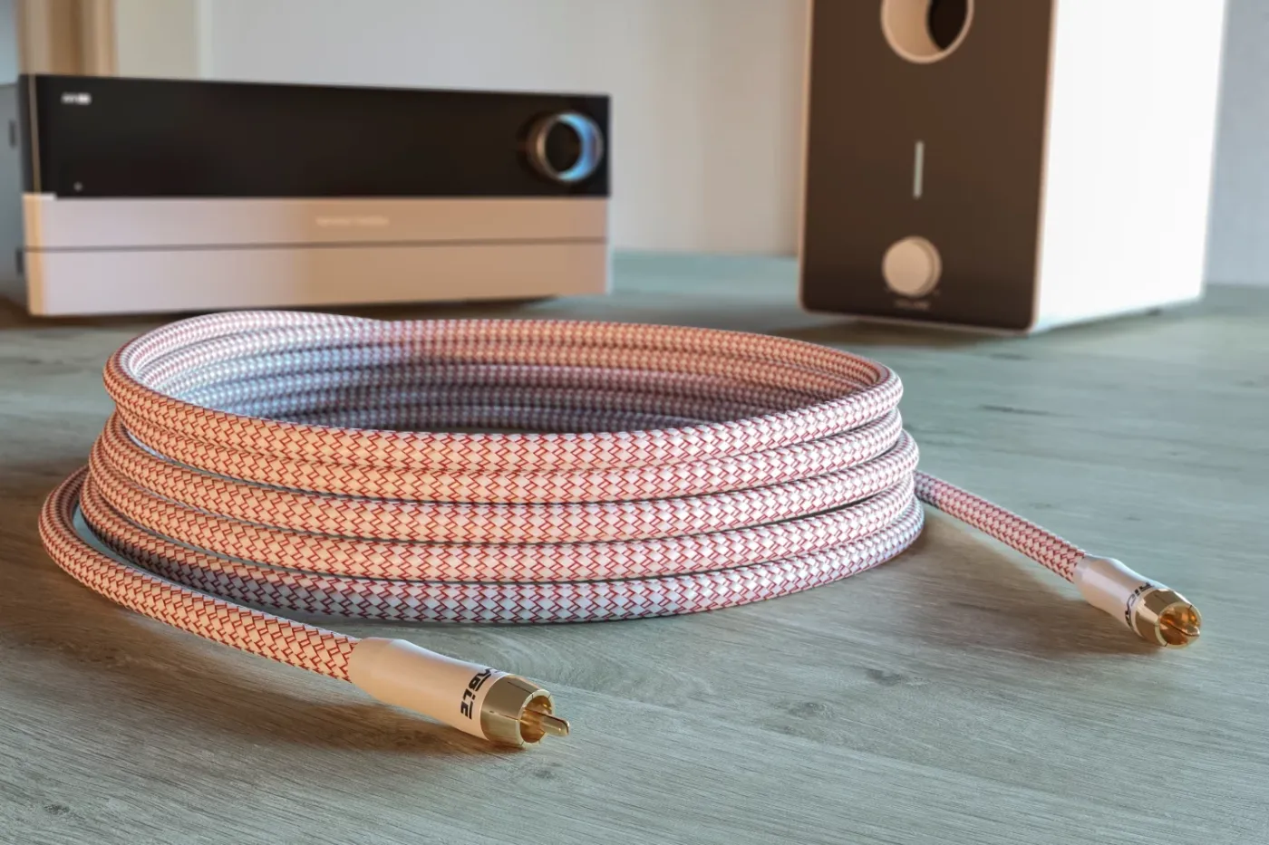 RICABLE COD: 12012 PB75 PRIMUS SUB Cable (RCA) 7.5m SUBVUFERA KABELIS