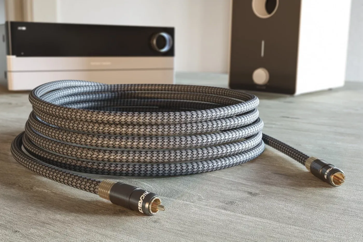 RICABLE COD: 11829 MB5 MAGNUS SUB Cable (RCA) 5.0m SUBVUFERA KABELIS