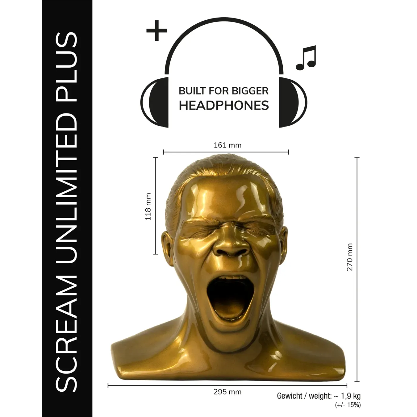 OEHLBACH Art. No. 35417 Headphone Stand AKSESUĀRI AUSTIŅĀM
