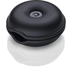 OEHLBACH Art. No. 35027 Black EASY CASE SILICONE CASE FOR IN-EAR HEADPHONES, 4.5 CM DIAMETER (cena par 2gab.) AKSESUĀRI AUSTIŅĀM