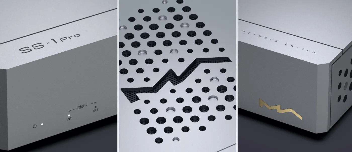 MATRIX AUDIO SS-1 PRO SILVER AUDIO GRADE NETWORK SWITCH ADAPTERIS / PĀRVEIDOTĀJS
