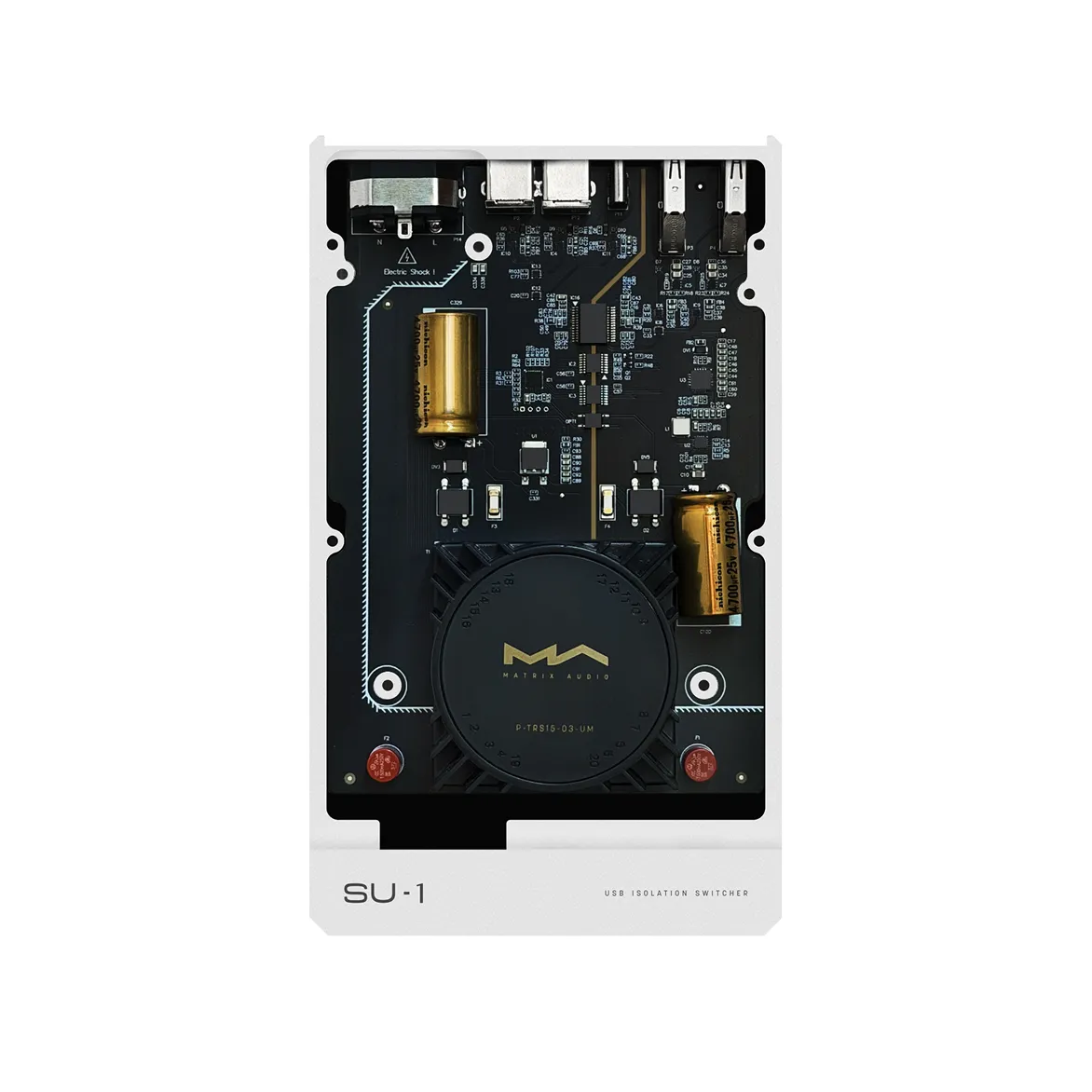 MATRIX AUDIO SU-1 SILVER USB Isolation Switcher ADAPTERIS / PĀRVEIDOTĀJS