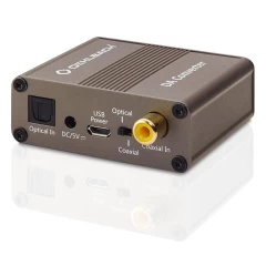 OEHLBACH Art. No. 6064 DA CONVERTER DIGITAL-ANALOGUE CONVERTER, DIGITAL-COAXIAL AND DIGITAL-OPTICAL INPUT ADAPTERIS / PĀRVEIDOTĀJS