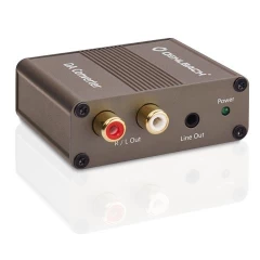 OEHLBACH Art. No. 6064 DA CONVERTER DIGITAL-ANALOGUE CONVERTER, DIGITAL-COAXIAL AND DIGITAL-OPTICAL INPUT ADAPTERIS / PĀRVEIDOTĀJS