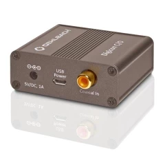 OEHLBACH Art. No. 6038 DIGICON C/O DIGI. COAX-OPTICAL CONVERTER ADAPTERIS / PĀRVEIDOTĀJS