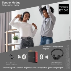 OEHLBACH Art. No. 6052 BTR Evolution 5.0 Bluetooth Signāla raidītājs / uztvērējs Silver ADAPTERIS / PĀRVEIDOTĀJS